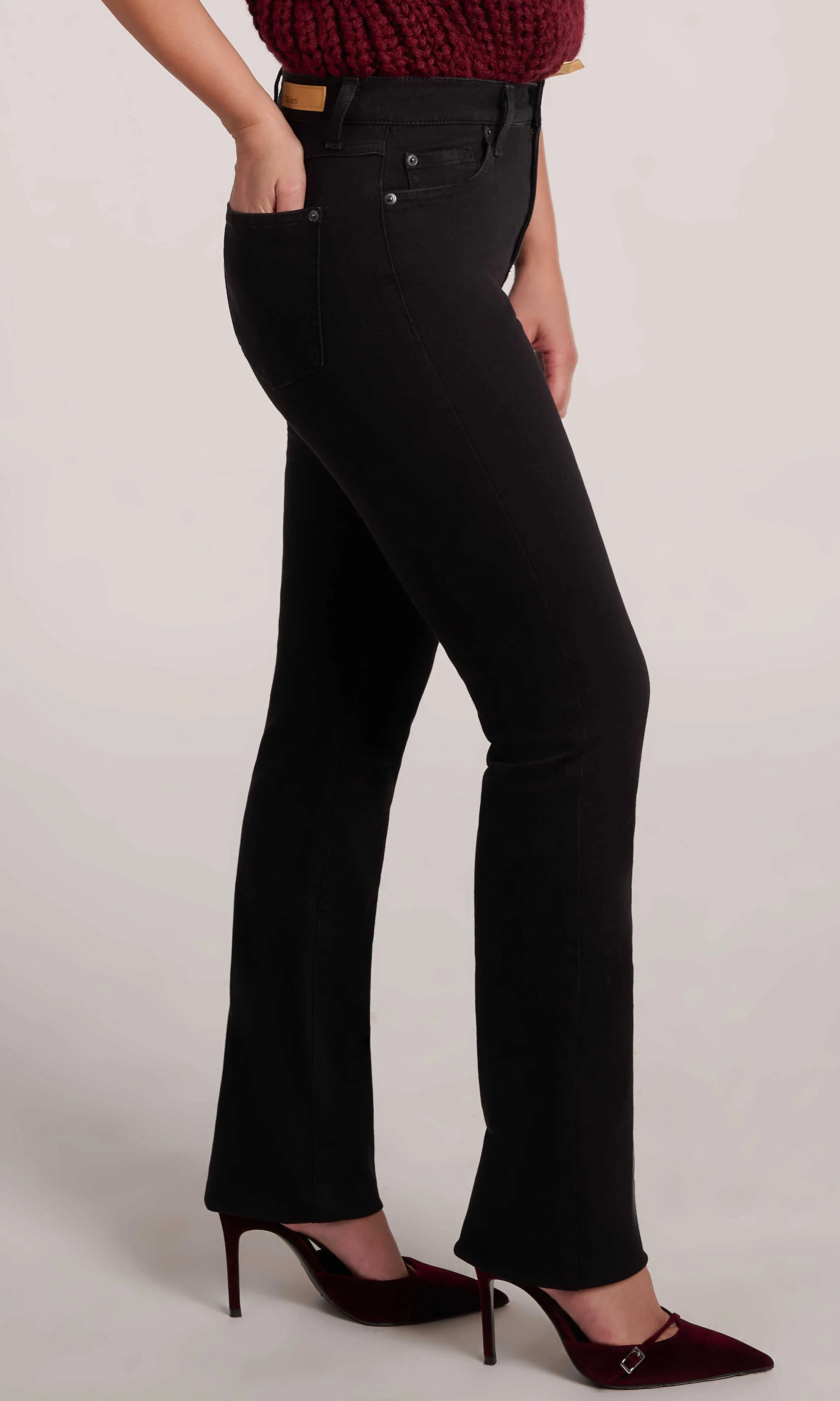 Classic Black Straight Leg Denim - Image 3