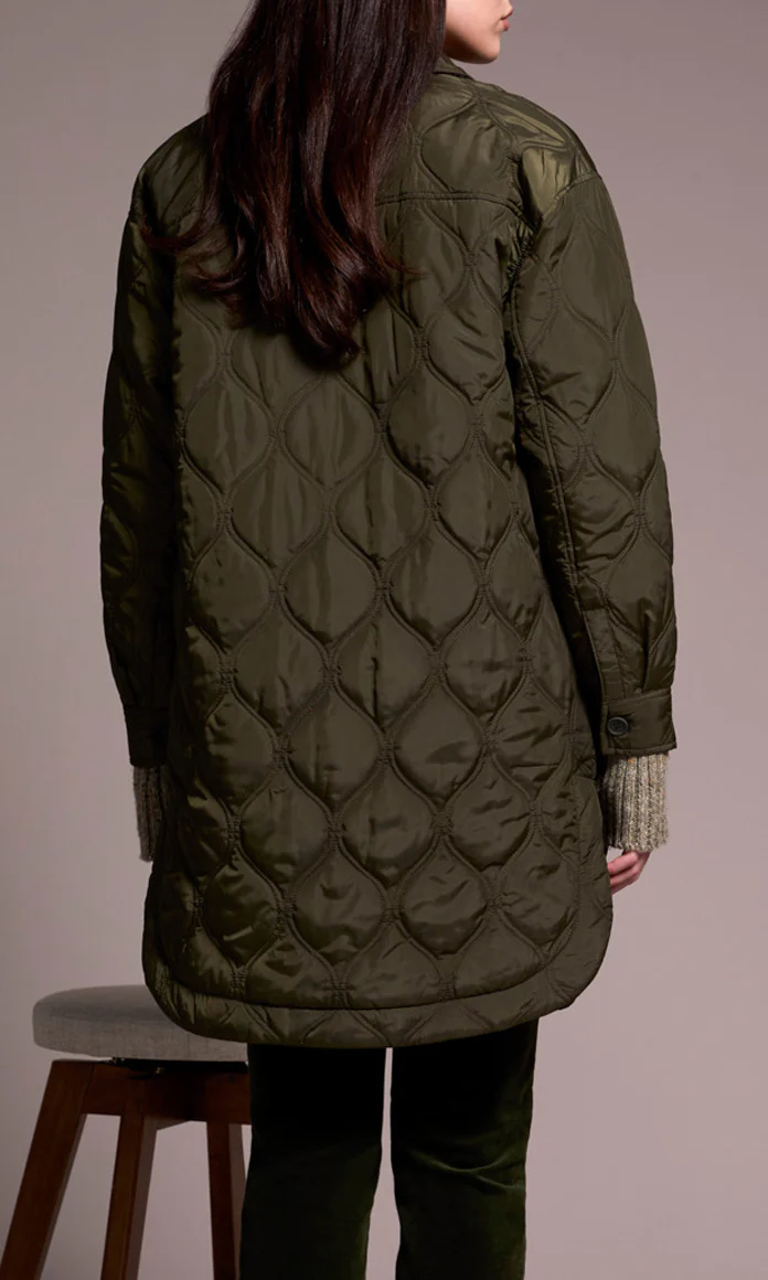 Full Length Quilted Jacket - Image 5