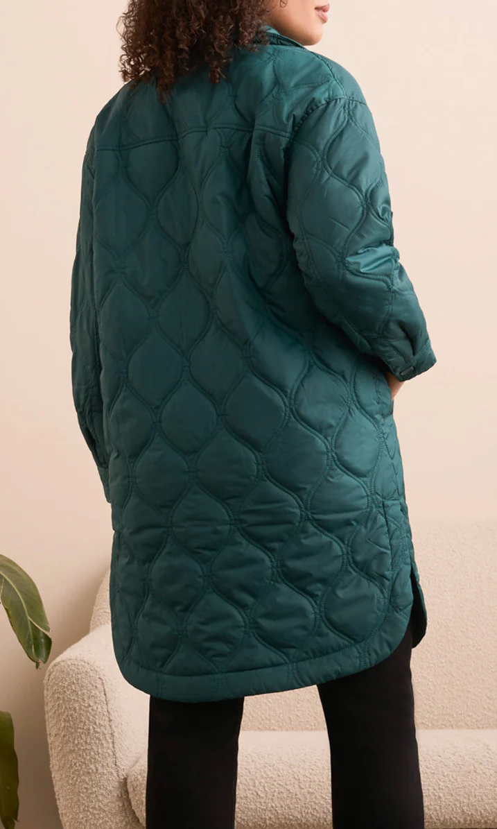 Full Length Quilted Jacket - Image 6