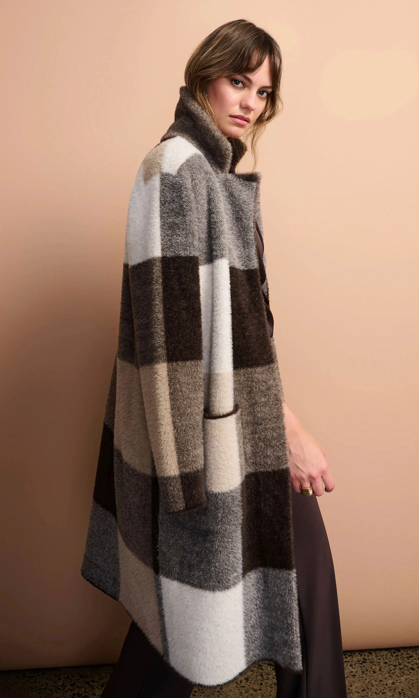 Ribkoff Feather Yarn Notch Collar Jacket - Image 4