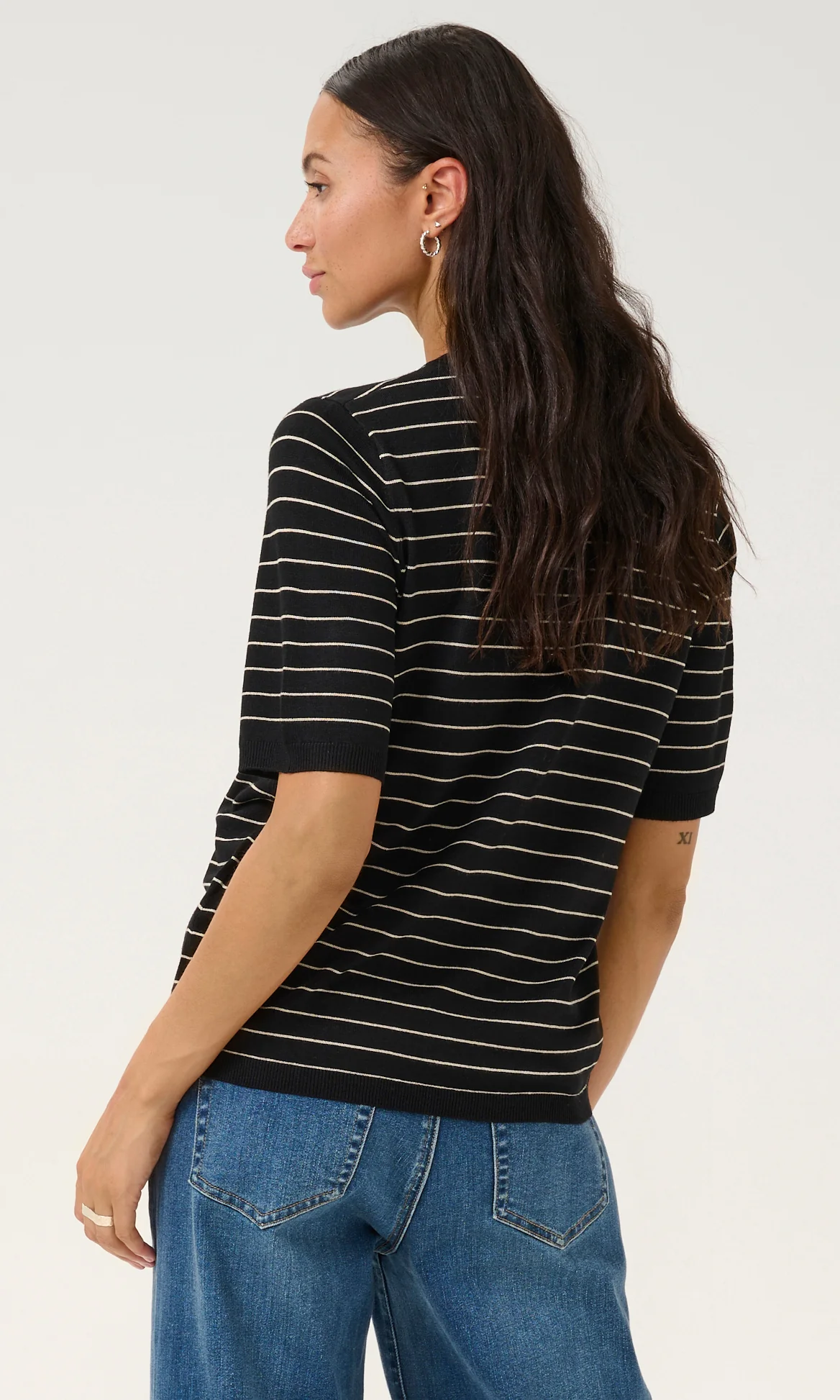 Striped Knitted Top - Image 3