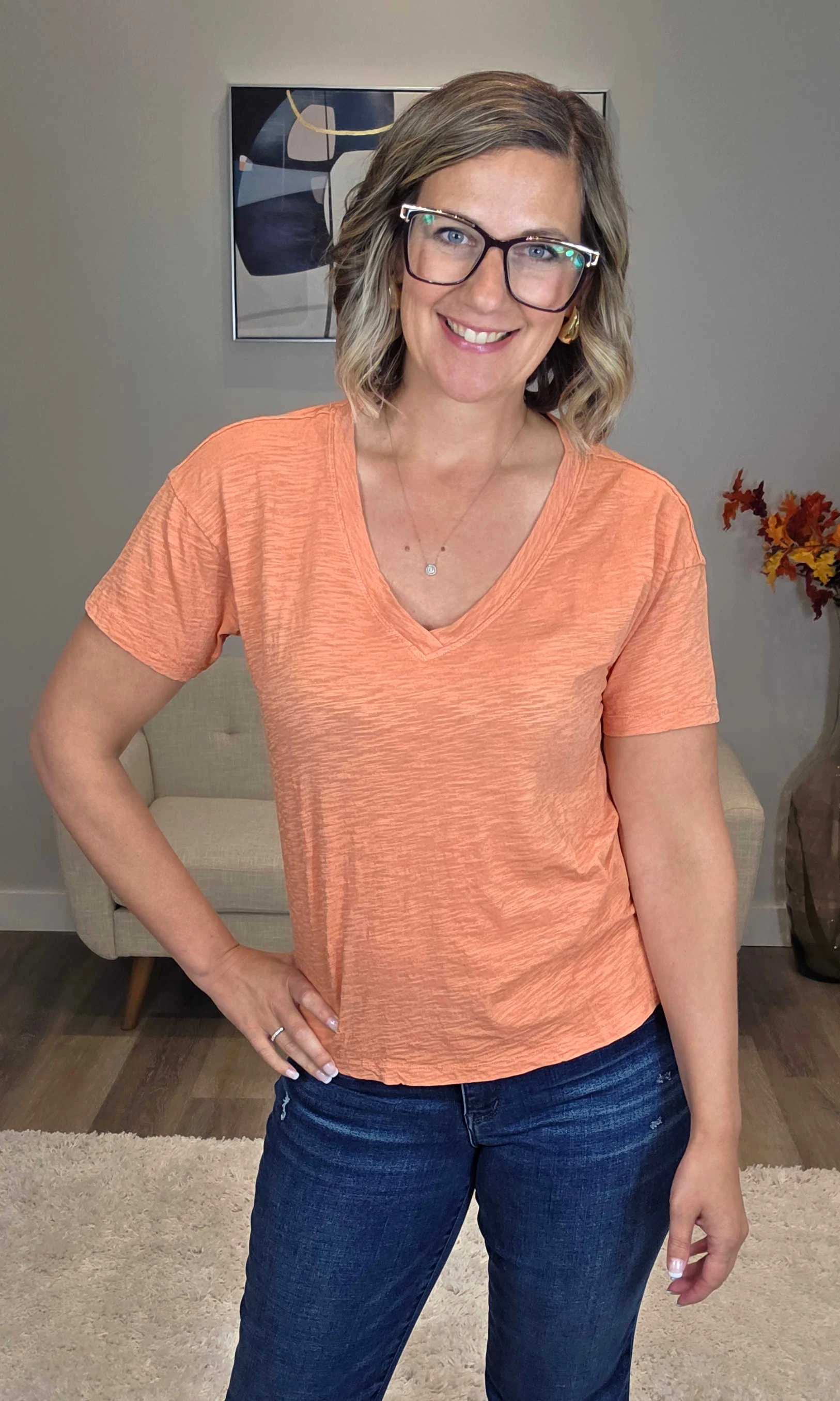 Timeless V-Neck Tee - Image 3